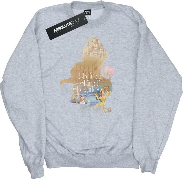 Disney Princess Belle Filled Silhouette Sweatshirt