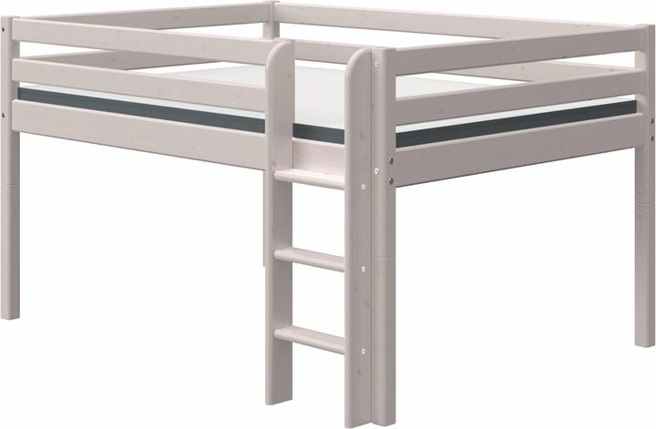 Produktbild Flexa Halbhohes Bett Classic mit gerader Leiter 140x200cm (140 x 200 cm)