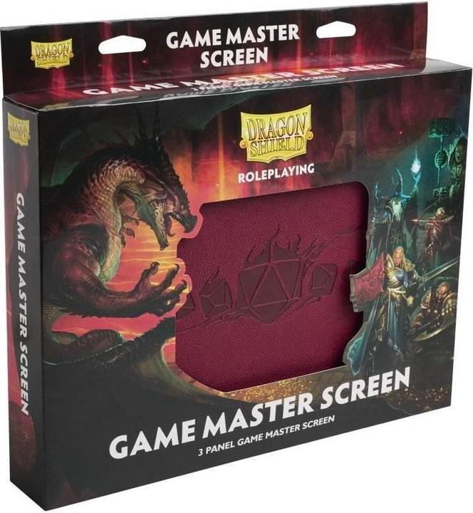 Produktbild Dragon Shield Roleplay Game Master Screen - Blood Red (Englisch)