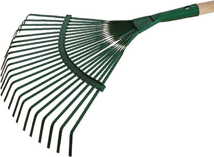 Kard Leaf rake with strap and 130 cm long handle