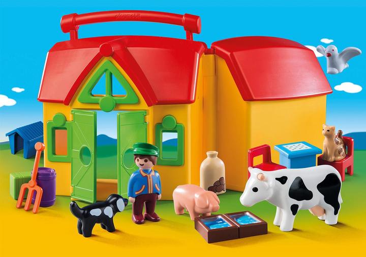 Immagine prodotto Playmobil La mia fattoria da asporto (6962, Playmobil 1.2.3)