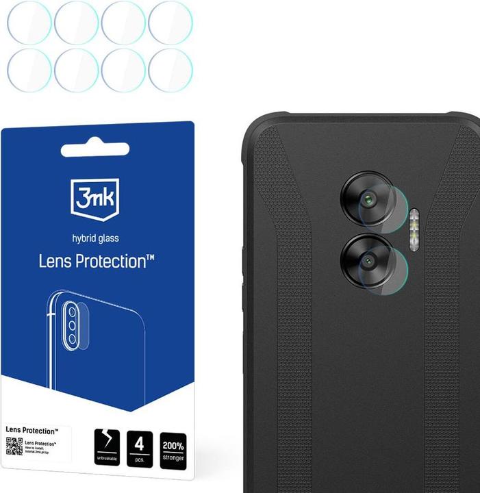 Image du produit 3MK Lens Protect myPhone Hammer Blade V 5G Ochrona na obiektyw aparatu 4szt (4 pièce(s), Marteau Blade 5G)