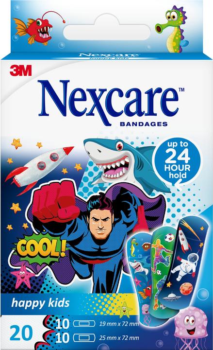 Actual product image Nexcare Happy Kids Cool (20 x)