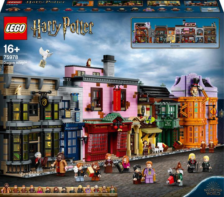 Image du produit LEGO L'allée du diagon de Harry Potter (75978, LEGO Harry Potter, LEGO difficiles à trouver)
