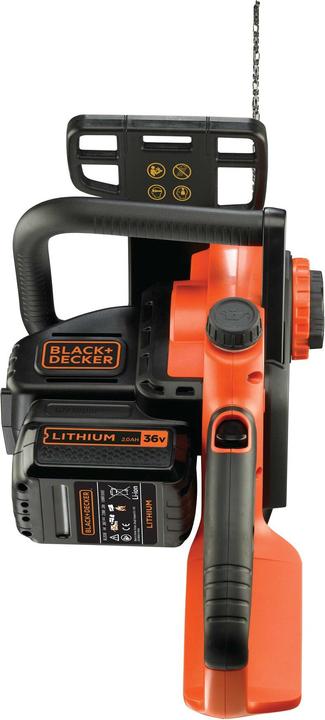 Image du produit Black & Decker Tronçonneuse sur batterie GKC3630L20 36V 2Ah 30 cm (Tronçonneuse à batterie)