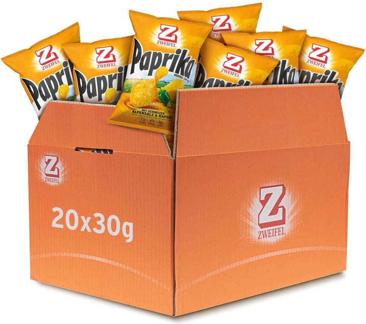 Image du produit Zweifel Paprika (600 g)