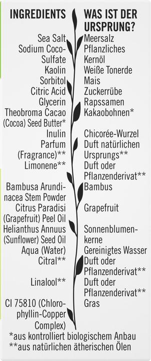Produktbild Sante Gesichtsreinigung Mattierend Bio-Grapefruit & Meersalz 60 g (Reinigungstücher, 60000 ml)