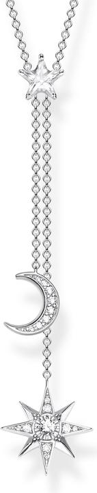 Actual product image Thomas Sabo Chain star & moon silver (925 silver, 40 - 45 cm)