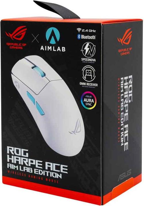 Actual product image ASUS ROG Harpe Ace Aim (Wireless, Cable)