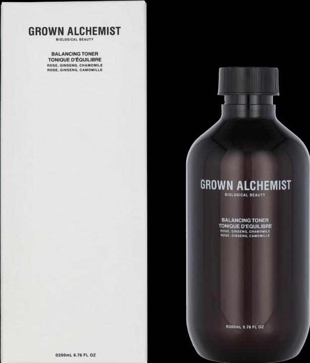 Immagine prodotto Grown Alchemist GROWN Beauty - Tonico equilibrante: rosa, ginseng e camomilla (Panni pulizia, 200 ml)