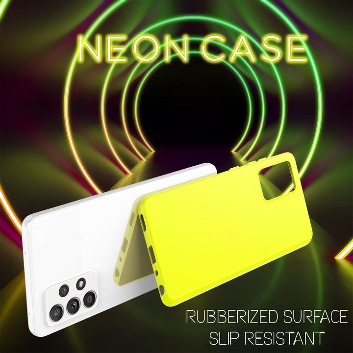 Actual product image Nalia Neon silicone mobile phone case (Samsung Galaxy A52 5G, Samsung Galaxy A52)