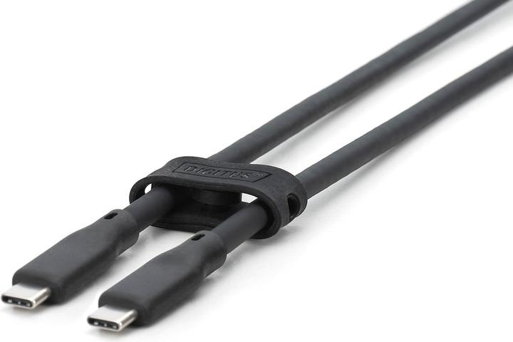 Actual product image Digitus USB silicone cable, USB 10Gbps, 1m, black (1 m, USB 3.2 Gen 2)