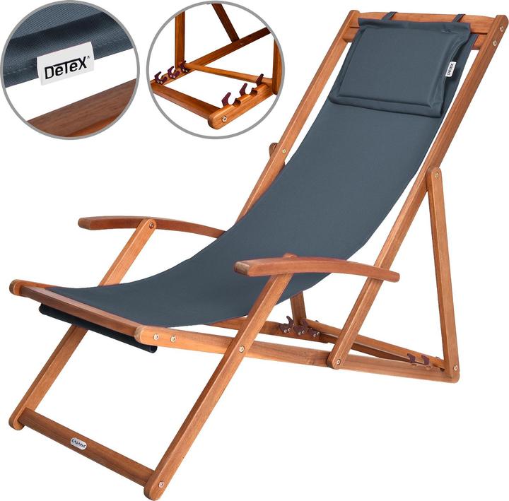 Produktbild Casaria Klappliegestuhl (94 cm)
