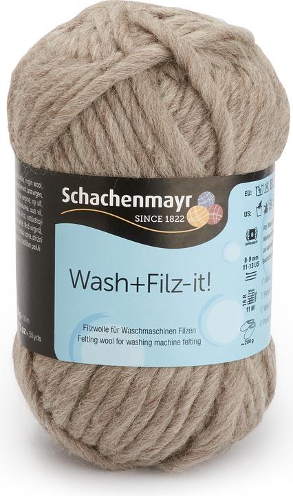 Schachenmayr Filzwolle Wash + Filz-it, 50g (50 m)