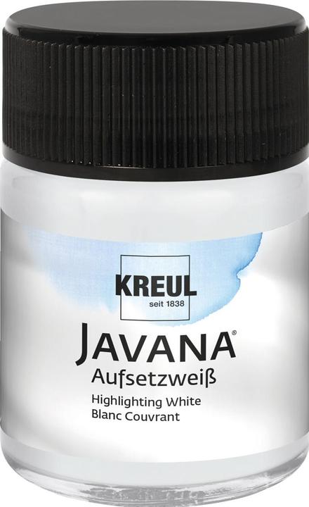 Produktbild Kreul Javana Aufsetzweiss, 50 ml (Weiss, 50 ml)