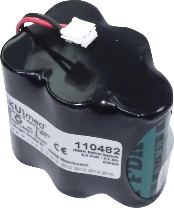 Immagine prodotto XCell Batteria NiMH adatta al Nidek KeratoMeter KM500, tipo KM-500BPI (1 pz., 2100 mAh, Accumulatore di carica elettrica)