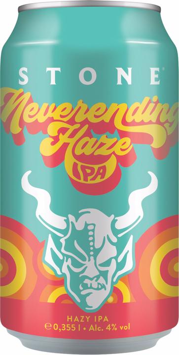 Actual product image Stone Neverending Haze IPA (24 x 35.5 cl)