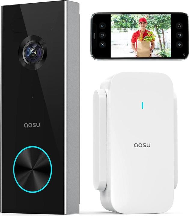 Immagine prodotto Aosu Campanello con telecamera (WiFi)
