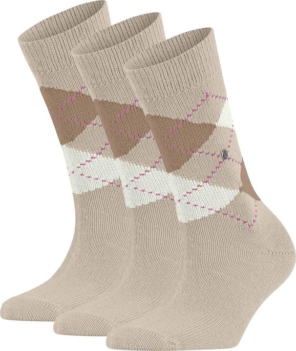 Actual product image Burlington Socken Casual Bequem sitzend WHITBY (pack of 3, 36 - 41)