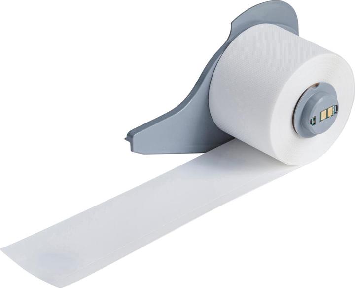 Actual product image Brady M7C-1500-414, BradyGrip hook and loop tape for printing, polyester, black on white, matt, 38.10 mm