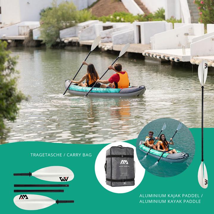 Immagine prodotto Aqua Marina Divertimento intorno al Laxo Kayak 320 (2 pers.)
