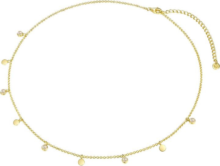 Produktbild Glanzstücke München Damen Sterling Silber Bergkristall gelbgold 40,0 cm Basiskette + 5,0 cm Verlängerun - 28679 (Sterling Silber, 40 - 45 cm)