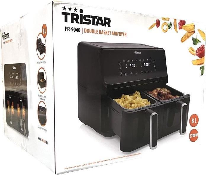 Actual product image Tristar Double Basket Airfryer (EU plug)