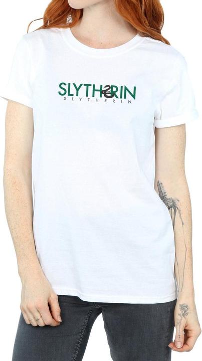 Immagine prodotto Slytherin Text Maglietta Ampia Donna (3XL)