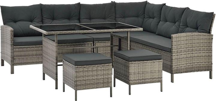 Image du produit Juskys Polyrattan Lounge