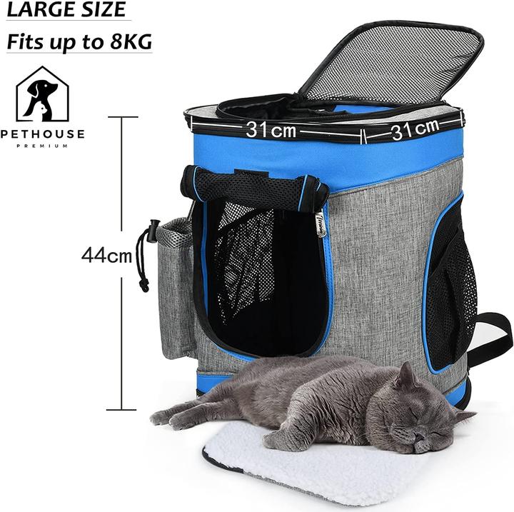 Actual product image Kato Tirrinia Haustier Rucksack (Cat, Washable, Foldable)