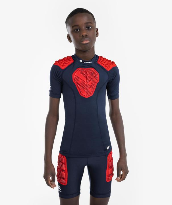 Image du produit Decathlon Protection d'épaule Rugby enfants - R500 Canterbury bleu (6, 7, 8)