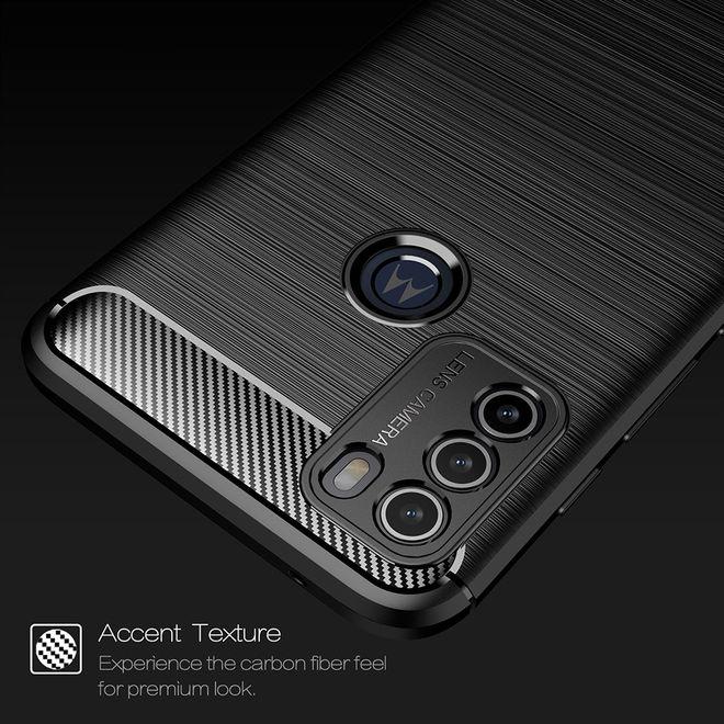 Produktbild MU Style Carbon Fiber TPU Softcase Series (Motorola Moto G50)