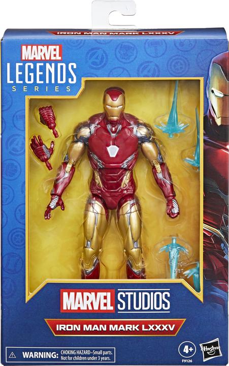 Actual product image Hasbro Marvel Studios Marvel Legends Action Figure Iron Man Mark LXXXV 15 cm