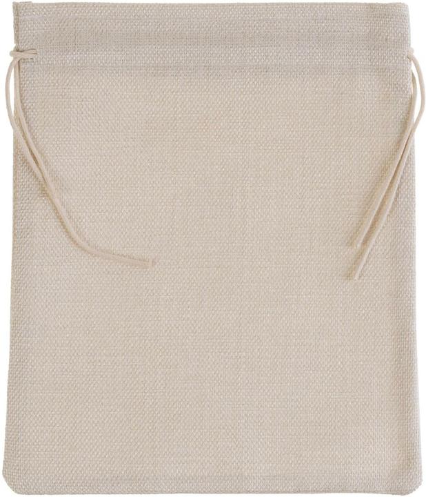 Actual product image FTM Cotton/linen fabric bag, 5 pieces, beige