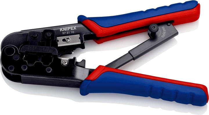 Actual product image Knipex Crimping Pliers for Western plugs (190 mm)