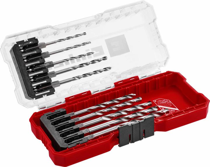 Einhell 108723 Metal twist drill set 10 pieces 2 mm, 2.5 mm, 3 mm, 3.5 mm, 4 m (2 mm, 2.5 mm, 3 mm, 3.5 mm, 4 mm, 4.5 mm, 5 mm, 5.5 mm, 6 mm, 6.5 mm)