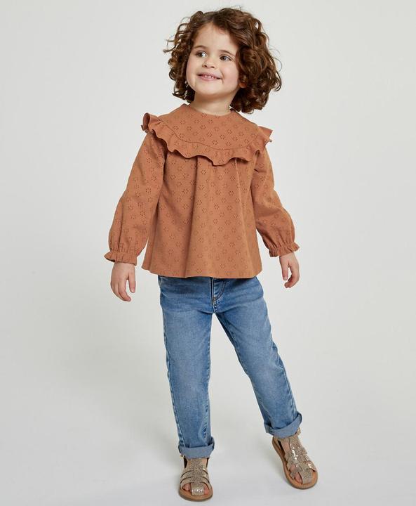 Immagine prodotto La Redoute Collections Confezione da 2 di camicie a maniche lunghe con volant (74)