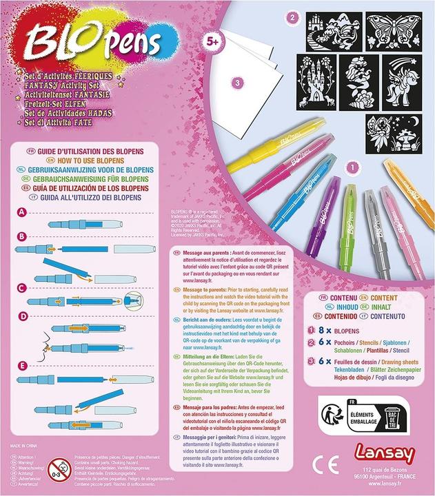 Produktbild Blopens Sprühstifte Set Fantasie