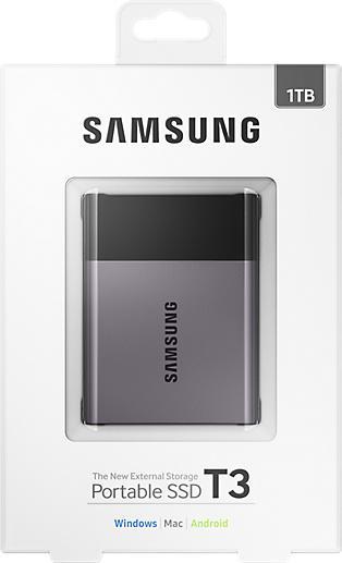 Produktbild Samsung Portable SSD T3 (1000 GB)