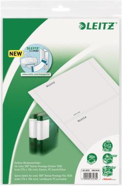 Image du produit Leitz Étiquettes de dos inscriptibles sur PC