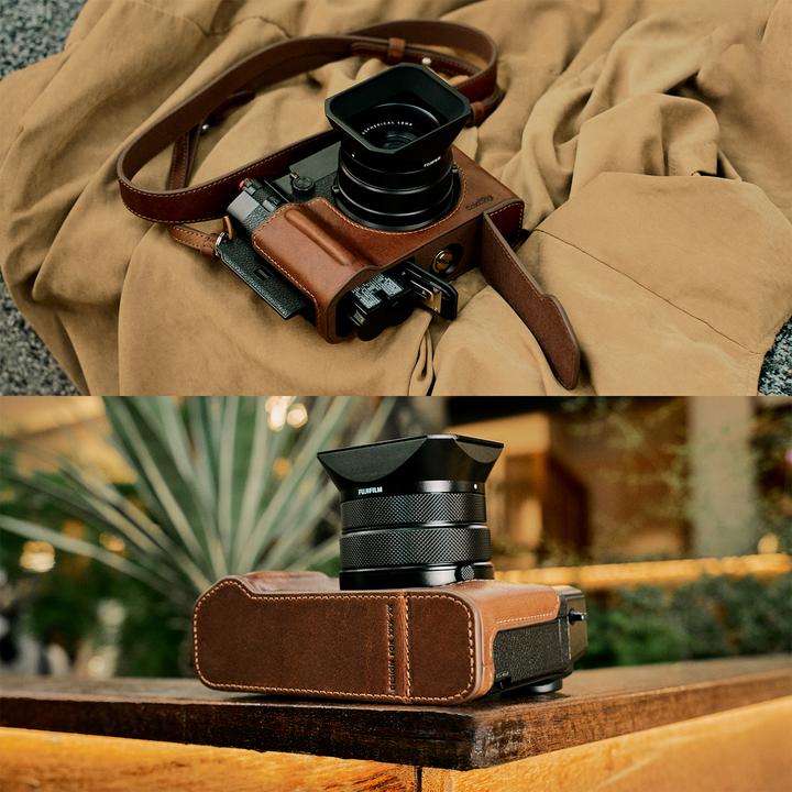 Actual product image SmallRig Ledertaschen-Kit für FUJIFILM GFX100RF Braun (Kamera Bereitschaftstasche)