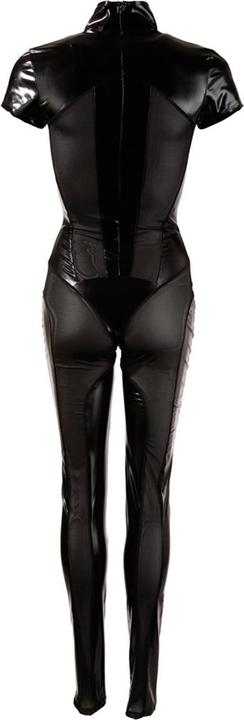 Actual product image Cottelli Collection Wetlook jumpsuit (XS)