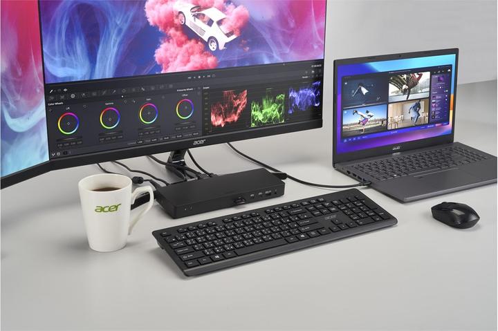 Actual product image Acer Thunderbolt 4 Dock T701 (Thunderbolt, 14 Ports)