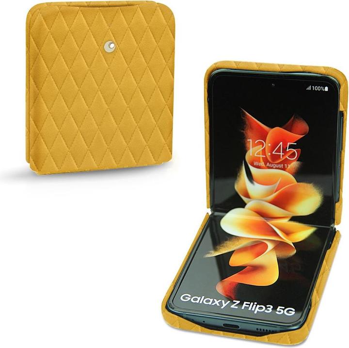 Actual product image Noreve Leather Cover (Samsung Galaxy Z Flip3)