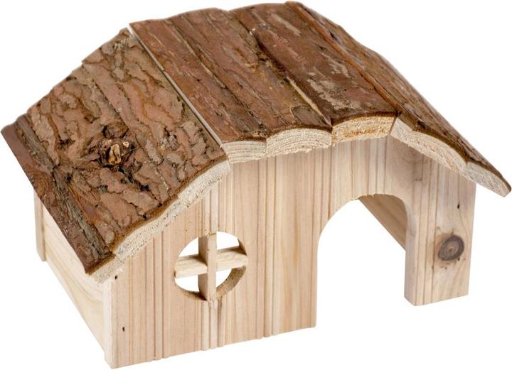 Immagine prodotto EBI Duvo+ Casetta in legno con tetto in corteccia Roditore