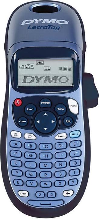 Immagine prodotto Dymo Etichettatrice manuale "LetraTag PLUS", incl. 1 nastro di carta bianco e 1 nastro di plastica