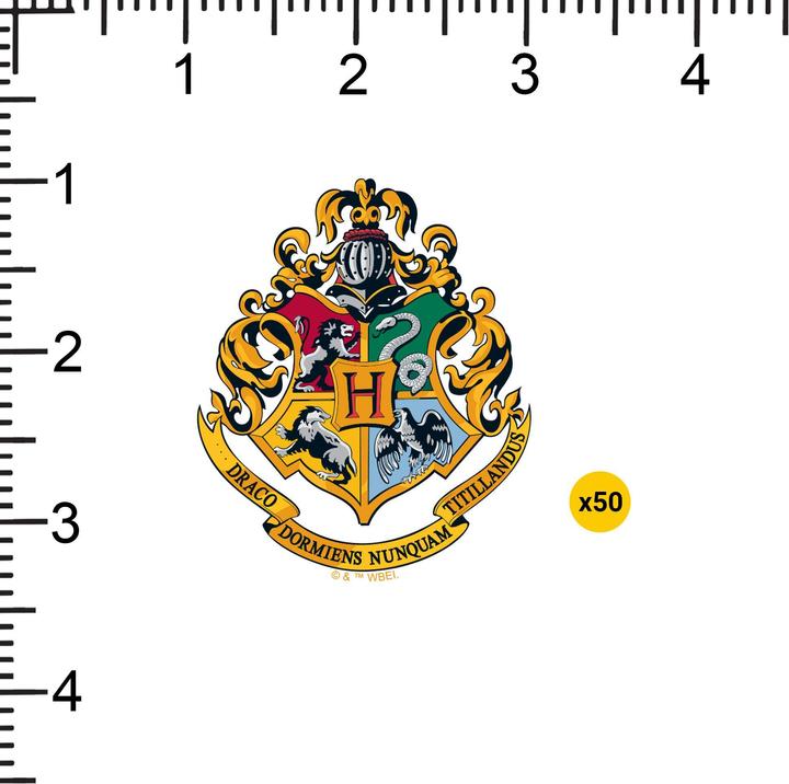 Immagine prodotto Deluxe Stemma di Hogwarts Adesivi Misura Confezione 50