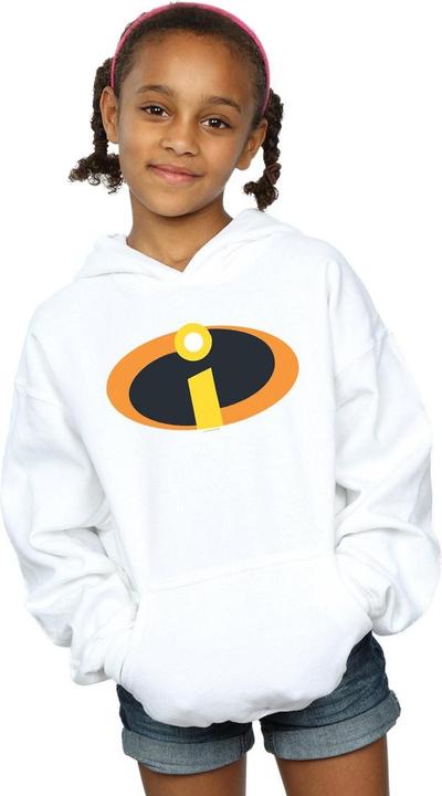 Actual product image Disney Girls The Incredibles Costume Logo Hoodie (140, 146)