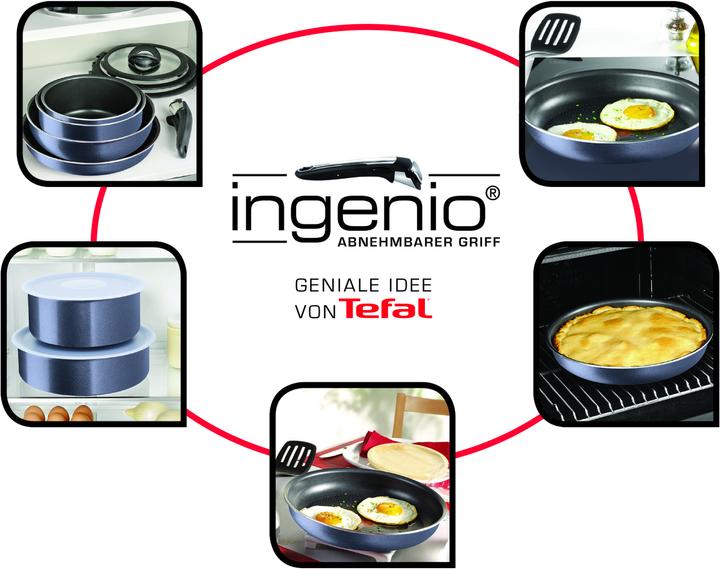 Actual product image Tefal Ingenio Elegance (Pan set + pot set)