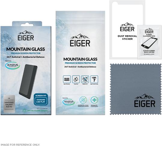 Image du produit Eiger Mountain Glass Clear (1 pièce(s), Samsung Galaxy A33 5G)